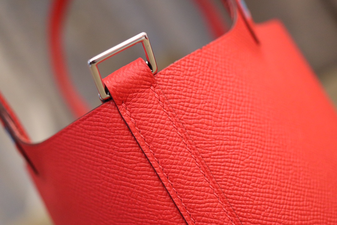 에르메스 피코탄18 레더 트레사쥬 로즈 앱송